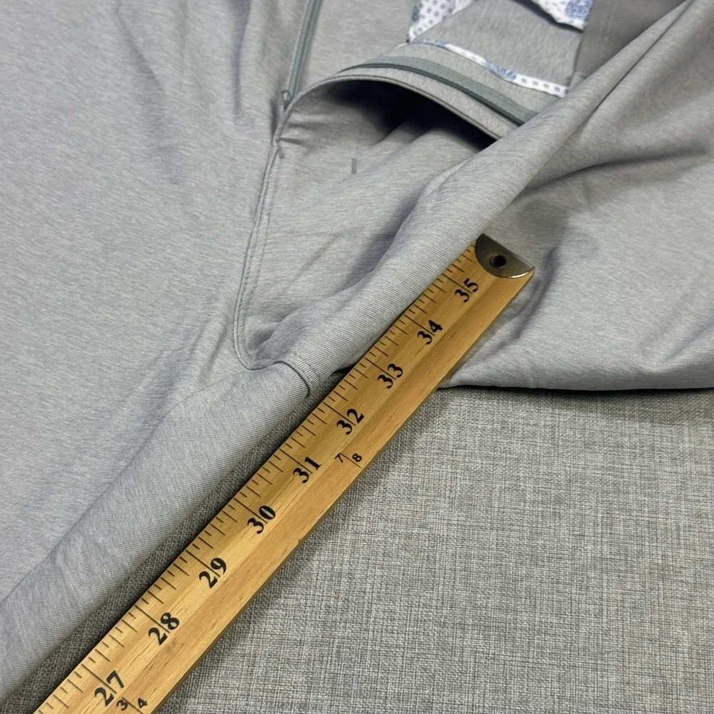 Tommy Bahama On Par Performance Golf Chino Pants Mens 38x32 Gray Straight Leg